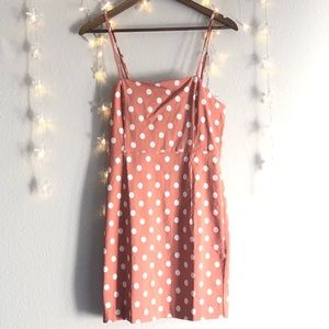 Mini polka dot tea dress